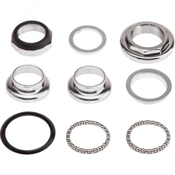 Детали рулевой колонки FP-H803 1-1/8" хромированная Детали рулевой колонки FP-H803 1-1/8" хромированная